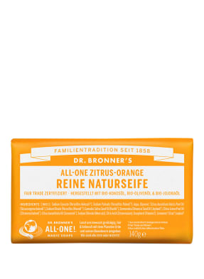 DR. BRONNER'S STÜCKSEIFE ZITRUS-ORANGE