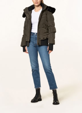WELLENSTEYN Steppjacke QUEENS mit Kunstfellbesatz