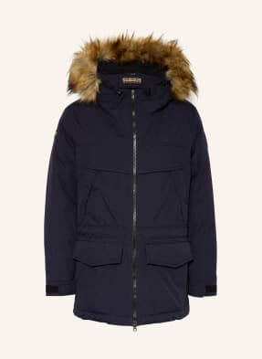 NAPAPIJRI Parka SKIDOO ze sztucznym futrem