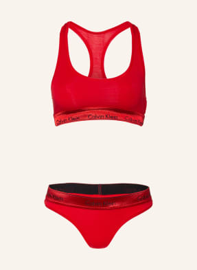 Calvin Klein Set CK ONE COTTON: Bustier und String mit Geschenkbox