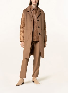 BLONDE No.8 Mantel PARIS im Materialmix