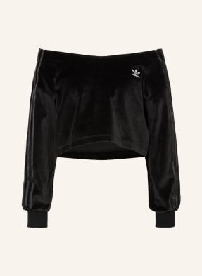 adidas Originals Cropped-Top aus Samt