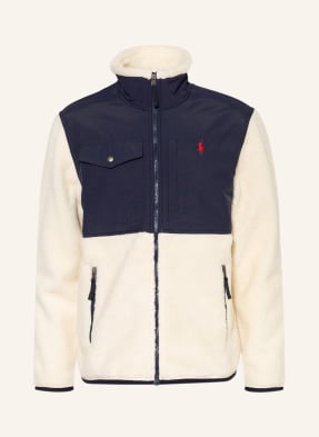 POLO RALPH LAUREN Teddyfell-Jacke im Materialmix