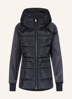 Barbour Steppjacke im Materialmix