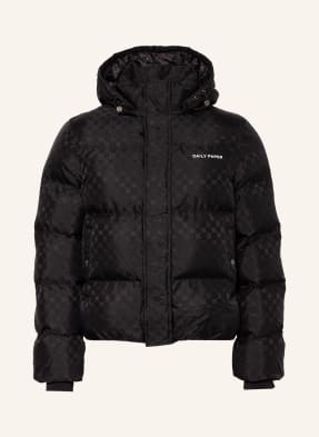 DAILY PAPER Quilted jacket with detachable hood