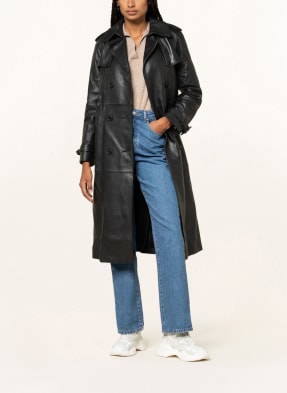Calvin Klein Trenchcoat aus Leder
