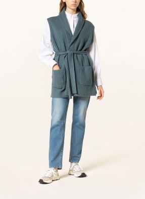 360CASHMERE Dzianinowe wdzianko TALIAH z kaszmiru