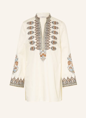 TORY BURCH Tunic with embroidery