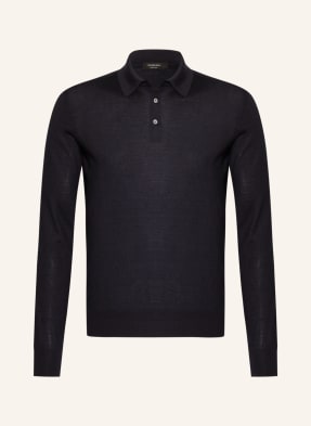 Ermenegildo Zegna Strick-Poloshirt aus Cashmere mit Seide