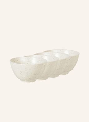 BROSTE COPENHAGEN 4er-Set Schalen NORDIC VANILLA
