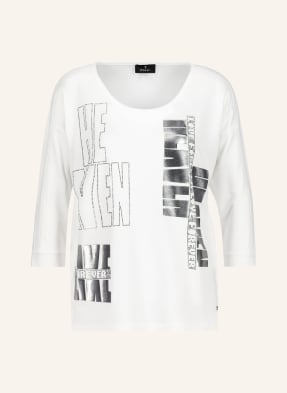 monari Shirt mit 3/4-Arm und Schmucksteinbesatz