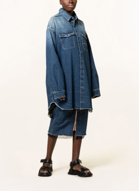 7 for all mankind Jeans-Overshirt mit Tüll