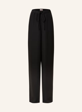VALENTINO Wide leg trousers made of silk