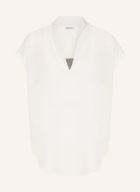 BRUNELLO CUCINELLI Blusenshirt aus Seide