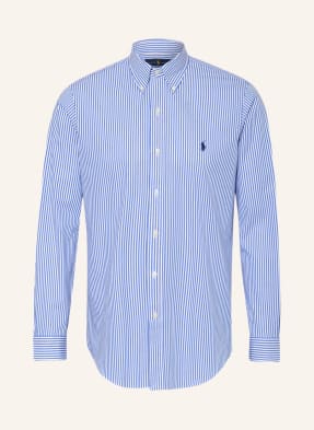 Polo Ralph Lauren Custom Fit Freizeithemd mit Glencheck-Muster in Blau für Herren Herren Hemden Polo Ralph Lauren Hemden 