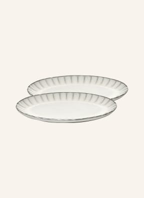 SERAX 2er-Set Dessertteller INKU