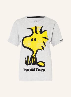 FrogBox T-Shirt mit Schmucksteinbesatz