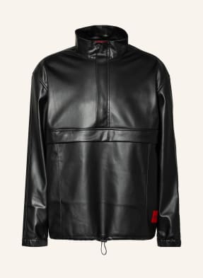 HUGO Slip-on jacket ELLONS in leather look