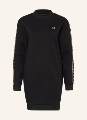 FRED PERRY Sweatkleid mit Galonstreifen