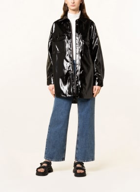 Calvin Klein Jeans Overjacket z imitacji skóry