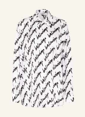 BALENCIAGA Koszula oversized z jedwabiu