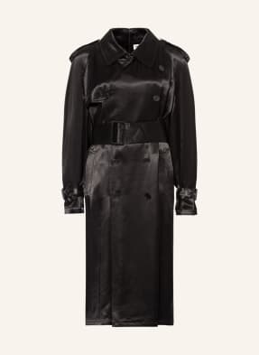 BALENCIAGA Sukienka satynowa EVENING TRENCH
