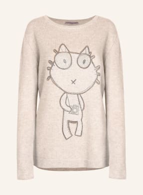 LIEBLINGSSTÜCK Pullover BASIAL mit Schmucksteinbesatz