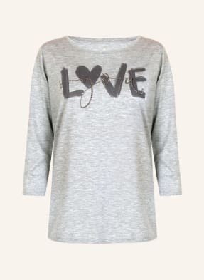 LIEBLINGSSTÜCK Shirt mit 3/4-Arm und Schmucksteinbesatz
