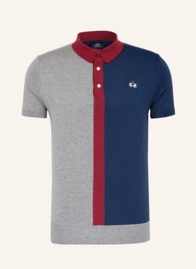 LA MARTINA Strick-Poloshirt Custom Fit