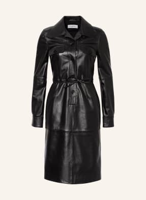 SPORTMAX Lederkleid FAVOLA