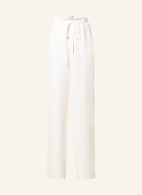 VALENTINO Wide leg trousers made of silk