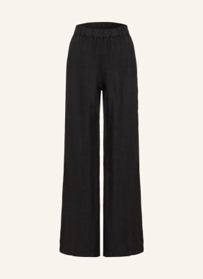 120%lino Wide leg trousers made of linen
