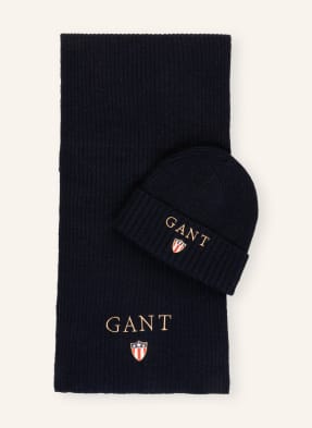 GANT Set: Schal und Mütze