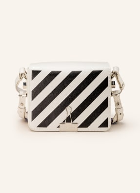 Off-White Torba na ramię ze skóry saffiano