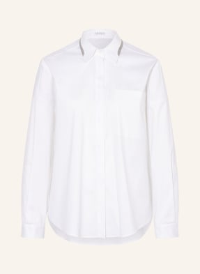 BRUNELLO CUCINELLI Shirt blouse in white & another color | Breuninger