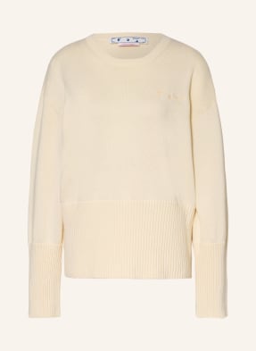 cream off white sweater