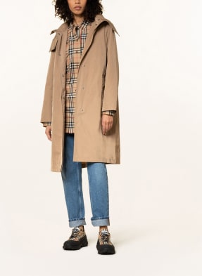 BURBERRY Regenmantel BRIDGWATER mit abnehmbarer Kapuze