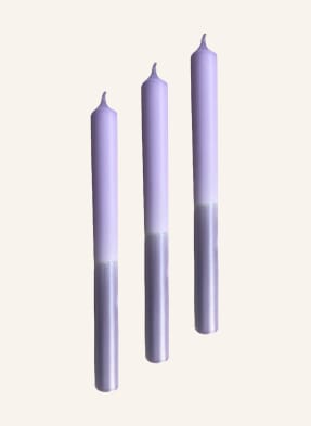 Candy Candle Set of 3 taper candles MAGICAL MACAROON
