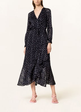 WHISTLES Wickelkleid mit Volantbesatz