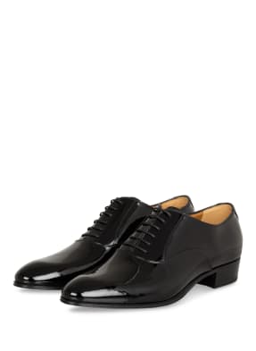 GUCCI Lakierowane obuwie sznurowane