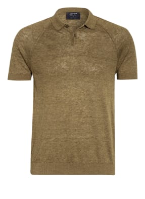 OLYMP SIGNATURE Strick-Poloshirt aus Leinen