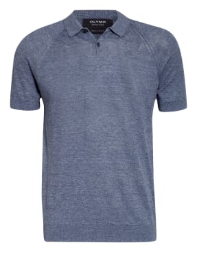 OLYMP SIGNATURE Strick-Poloshirt aus Leinen