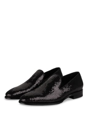 DSQUARED2 Slipper mit Paillettenbesatz
