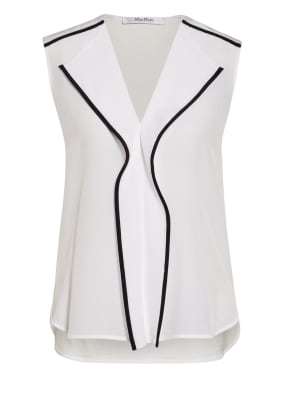 Max Mara Blusentop MAMMOLA im Materialmix