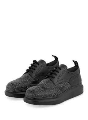 Alexander McQUEEN Schnürer mit Perlenbesatz