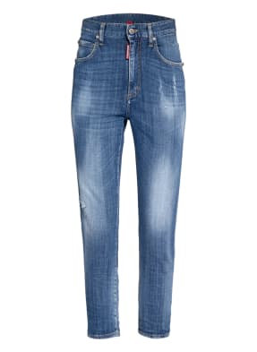 DSQUARED2 7/8-Jeans mit Schmucksteinbesatz