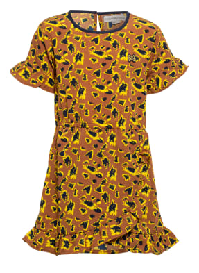 Koko Noko Kleid in Wickeloptik und Rüschenbesatz