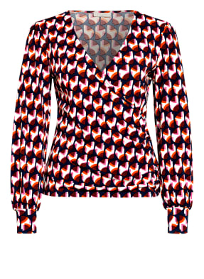 FREEQUENT Blusenshirt in Wickeloptik