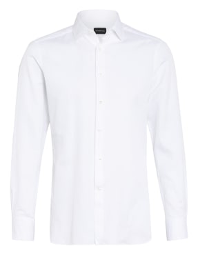 Ermenegildo Zegna Hemd MILANO Extra Slim Fit mit Leinen
