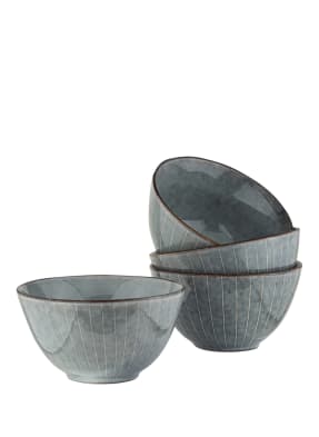 BROSTE COPENHAGEN 4er-Set Schalen NORDIC SEA